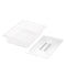 65mm Clear Gastronorm GN Pan 1/2 Food Tray Storage with Lid