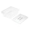 150mm Clear Gastronorm GN Pan 1/2 Food Tray Storage Bundle of 2 with Lid