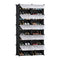 10 Tier 2 Column Shoe Rack Organizer Sneaker Footwear Storage Stackable Stand Cabinet Portable Wardrobe with Cover