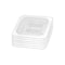 Clear Gastronorm 1/6 GN Lid Food Tray Top Cover Bundle of 6