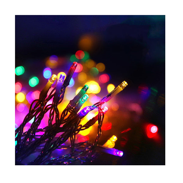 500 Led Solar Powered Christmas String Lights Outdoor
