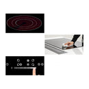 90Cm 5 Zone Ceramic Cooktop 8900W Electric Adjustable Hobs Touch