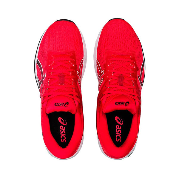 Asics Mens Gt 1000 10 Running Shoes Electric Red Black