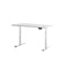 Standing Desk Electric Height Adjustable Sit Stand Desks White 140Cm