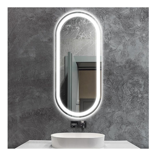 Oval Bathroom Led Mirror Wall Mirror Makeup Vanity Mirror