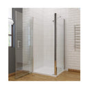 Bathroom Frameless Pivot Shower Screen 760Mm
