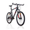 MTB Mens Mountain Bike 26 inch Shimano Gear 21  Speed Colour Matt Black White and Red Size Of Frame 17 inches