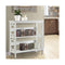 Laurel 3 Tier Bookshelf Display Rack White