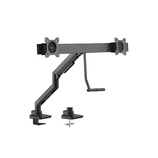 Brateck Fabulous Desk Mounted Gas Spring Monitor Arm For Dual Monitors