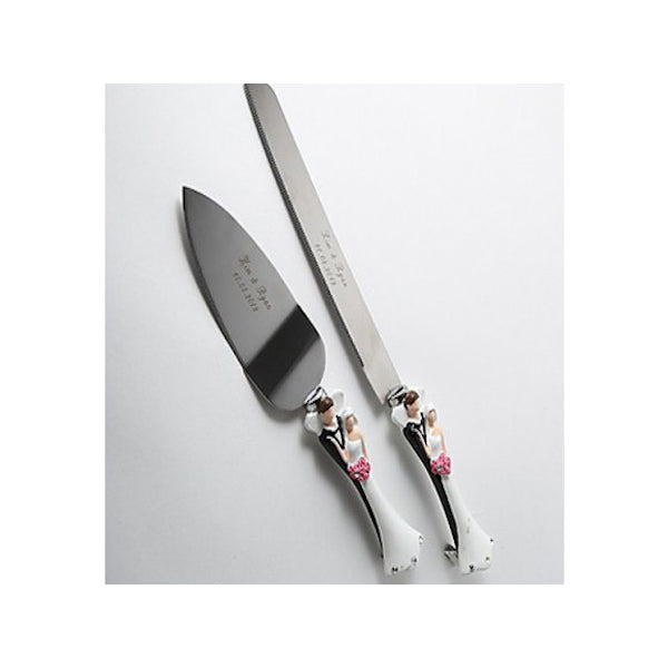 2 Piece Boxed Cake Server and Cake Cutting Knife