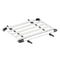 Universal Car Roof Rack Basket Luggage Vehicle Cargo Carrier 140Cm Silver