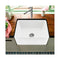 Ceramic Single Basin Kitchen Sink With Strainer Plug