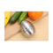 Kitchen Timer Egg Shaped Stainless Steel Mechanical Rotating