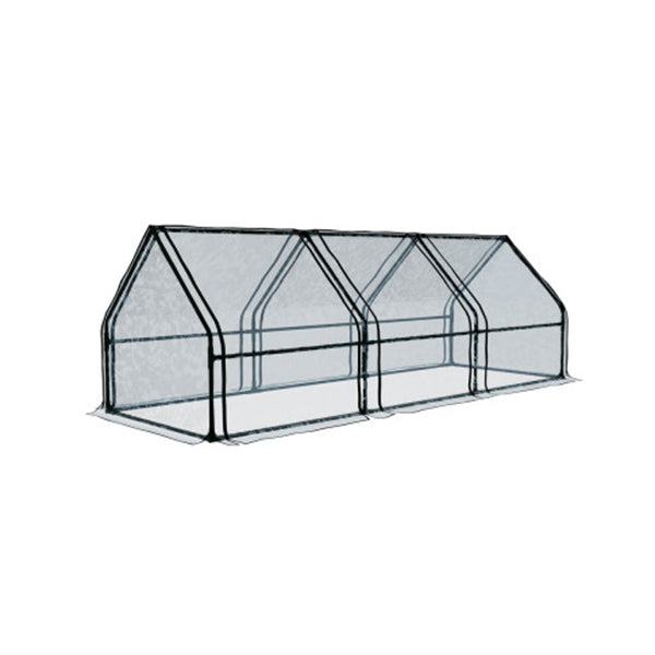 Greenfingers Greenhouse 270X92Cm Flower Garden Shed Pvc Cover Frame Green House