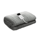 Heated Electric Throw Rug Fleece Snuggle Blanket Washable