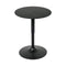 Swivel Gas Lift Counter Bar Table In Black