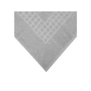 Microfiber Soft Non Slip Bath Mat Check Design Grey