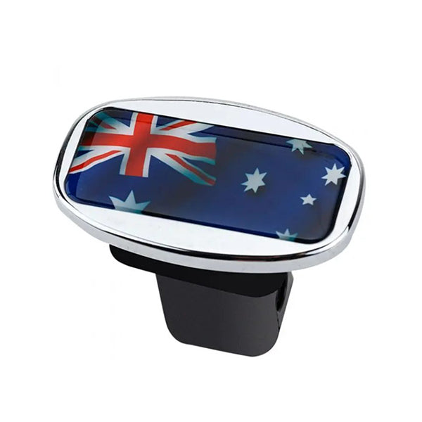 Novelty Towbar Trailer Hitch Cover Tow Aussie Flag