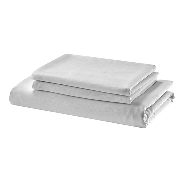 1200Tc Cotton Bed Sheet Set White