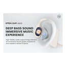 White Open Ear Bone Conduction Sports Headphones