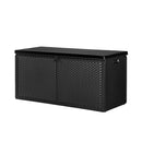 Outdoor Storage Box Bench 310L Cabinet Container Garden Deck Tool