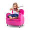 Single Kids Sofa Armrest Chair Toddler with Non slip Legs for Living Room