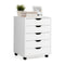 Chest of Drawers with 4 Swivel Wheels for Home and Office