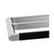Black And Silver Towel Rail 70Cm Rack Bar Holder Bathroom Accessories