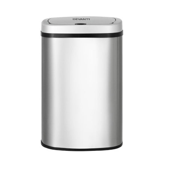 Sensor Bin Motion Rubbish Stainless Trash Can Automatic Touch Free Bins
