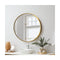 60cm Wall Mirrors Round Gold