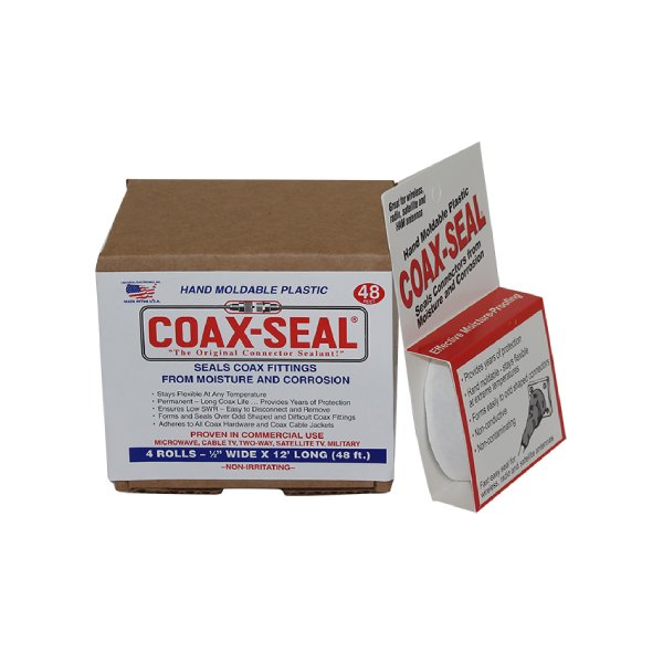 Coax Seal Hand Moldable Weatherproofing Tape 4 Pack