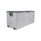 Outdoor Storage Box Lockable 290L Grey