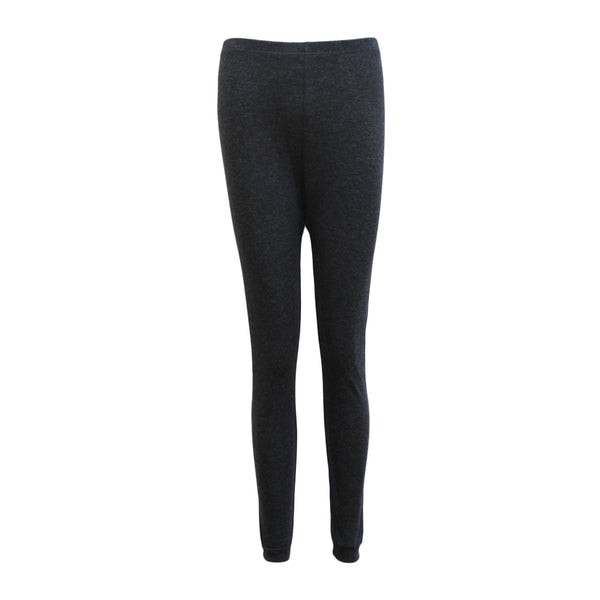 Womens Merino Wool Top Pants Thermal Leggings Long Johns Underwear Pajamas, Women'S Leggings - Black, 16-18