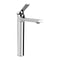 Chrome Tall Basin Sink Tap Mixer Hot Cold Bathroom Sink Faucets Vanity