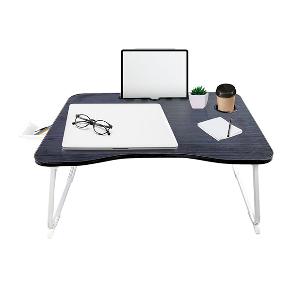 Ekkio Extra Large Multifunctional Portable Bed Tray Laptop Desk Black