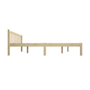 Bed Frame King Size Wooden Timber Mattress Base Wood Headboard