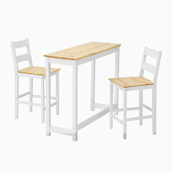 Bar Table Set Stools Chairs Kitchen Dining Breakfast Cafe Tables
