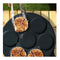 23Cm Cast Iron Takoyaki Fry Pan Octopus Balls Maker 7 Hole Grill Mold