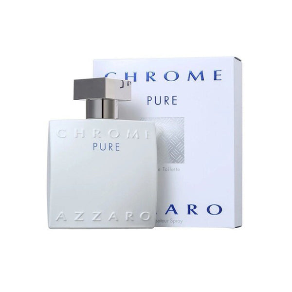 100Ml Chrome Pure By Azzaro Edt Spray For Men