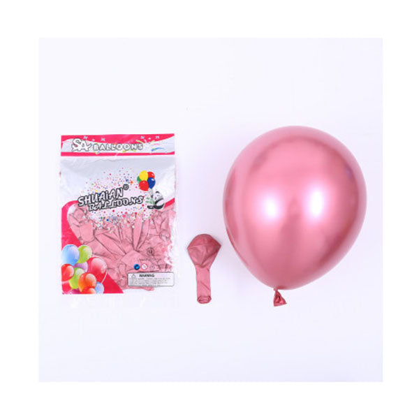 100Pcs Pearlized Latex Balloon Set Party Decoration
