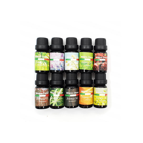 10 Pack Aroma Diffuser Oils Aromatherapy Fragrance 10Ml Gift Pack