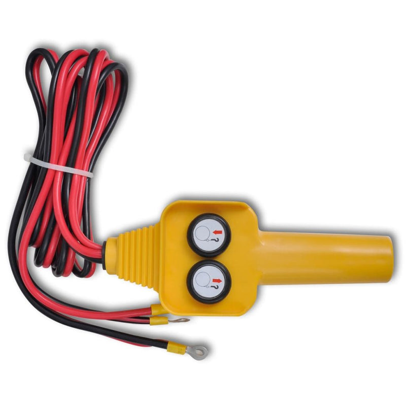 12 V Electric Winch 907 Kg Wire Remote Control
