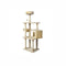 130 Cm Pawz Cat Tree Scratching Post Tower Condo Wooden Toy