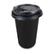 16oz Disposable Triple Wall Coffee Paper Cups With Lids 50 Pcs