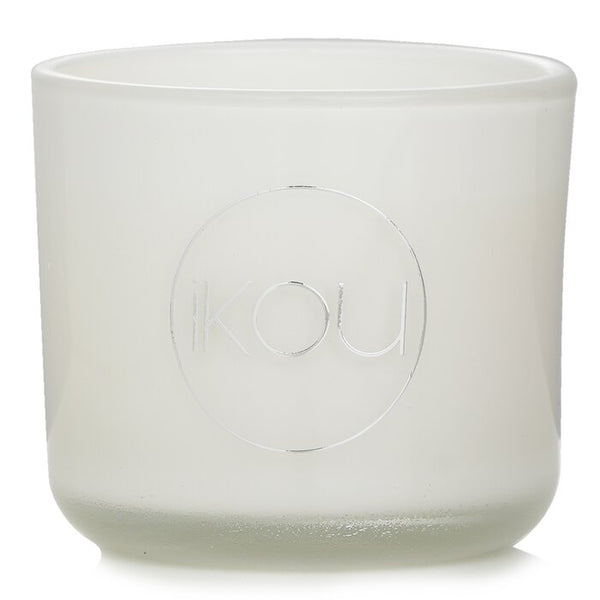Ikou Eco Luxury Aromacology Natural Wax Candle Glass Calm Lemongrass And Lime 85G