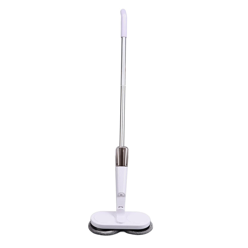 Cordless Electric Spin Mop Polisher with Water Tank and Cloths- USB Charging_12