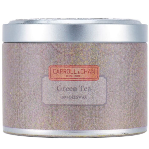 Carroll And Chan Beeswax Tin Candle Green Tea 8X6 Cm