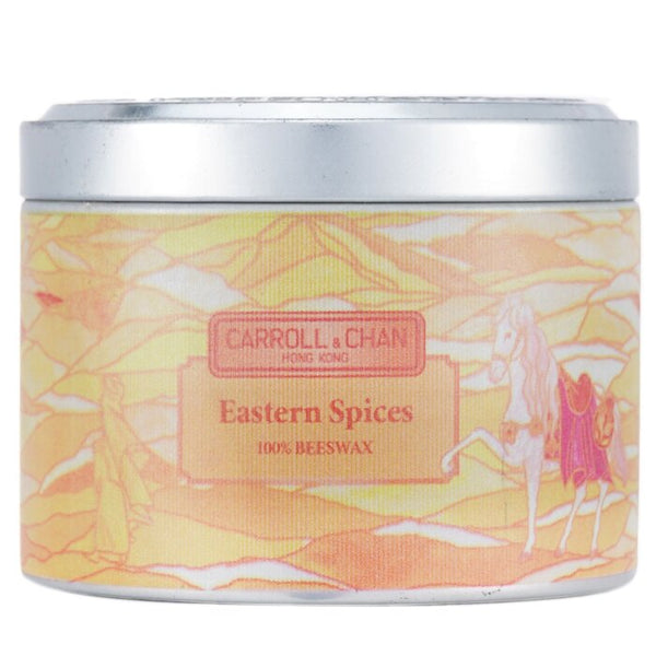 Carroll And Chan Beeswax Tin Candle Eastern Spices 8X6 Cm