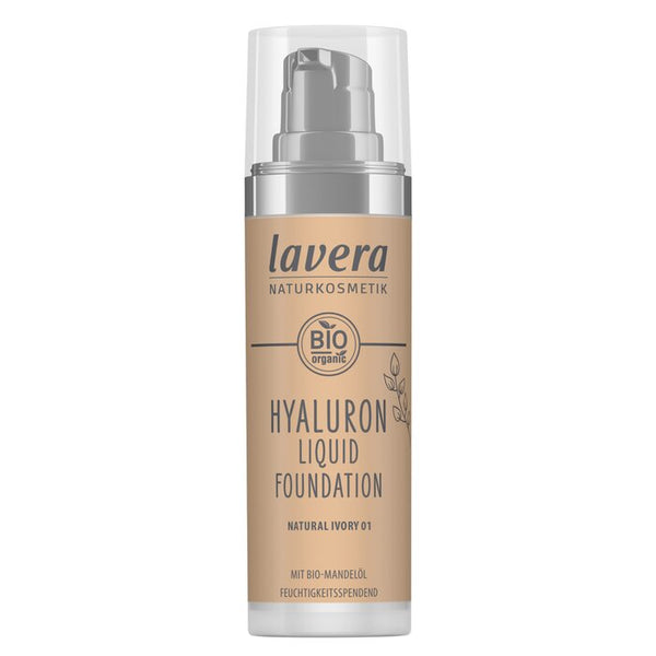 Lavera Hyaluron Liquid Foundation Number 01 Natural Ivory