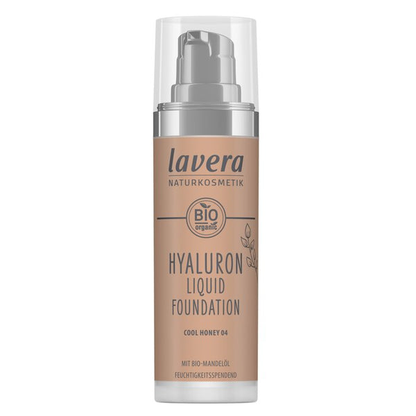 Lavera Hyaluron Liquid Foundation Number 04 Cool Honey